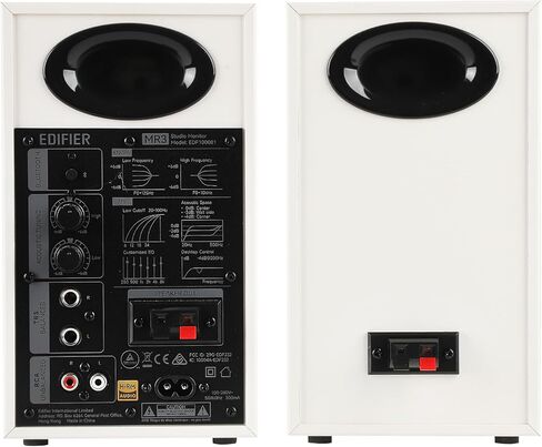 Edifier MR3 Powered Studio Monitor Speakers,Hi-Res Certified Bluetooth 5.4 Active Bookshelf Speakers, 2.0 Computer Speakers with Headphone Out (White, Refurbished) (Renewed) in Saudi Arabia