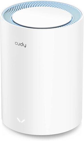Cudy M1200 1-Pack AC1200 نظام واي فاي شبكي منزلي كامل، موجه واي فاي ثنائي النطاق 2.4 جيجا هرتز 5 جيجا هرتز، موسع النطاق وجهاز التوجيه، VPN، IPv6، DDNS in Kuwait