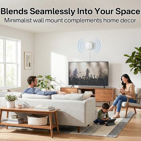 حامل حائط معدني لنظام eero Pro 6/Pro 6E Mesh WiFi - حامل حائط موفر للمساحة لـ eero Pro 6/eero Pro 6E حامل جداري سهل التركيب مع تصميم صديق لتبديد الحرارة، عبوة واحدة in Kuwait