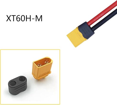 زوج واحد من محول موصل ذكر XT60 إلى XT30، زوجان من موصل أنثى XT30 ذكر إلى XT60 ذكر أنثى موصل قابس محول لبطارية LiPo بدون طيار RC in Kuwait