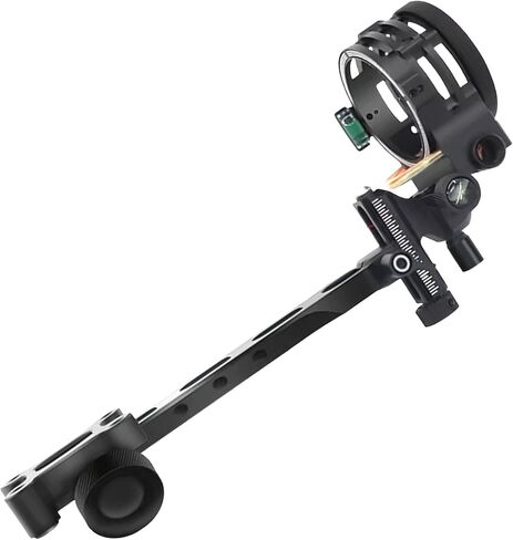 5-Pin Bow Sight for Compound Bows – Precision Archery Sight with Adjustable 0.019" Fiber Optics and Hunting Bow Sight Light. in Saudi Arabia