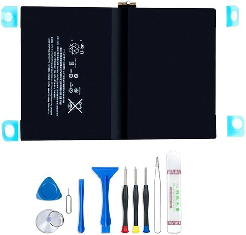 بطارية A1664 متوافقة مع iPad Pro 9.7 إصدار 2016 A1673 A1664 A1674 A1675 3.82V 7306mAh 27.91Whr مع أدوات التثبيت in Kuwait