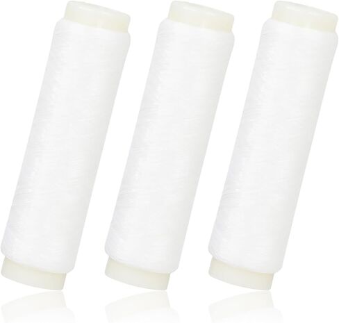 3 PCS Fishing Thread Elastic Fishing String Line Invisible Bait Thread 0.2mm Length 656 Feet per Spool for Salmon Sturgeon Bass in Saudi Arabia