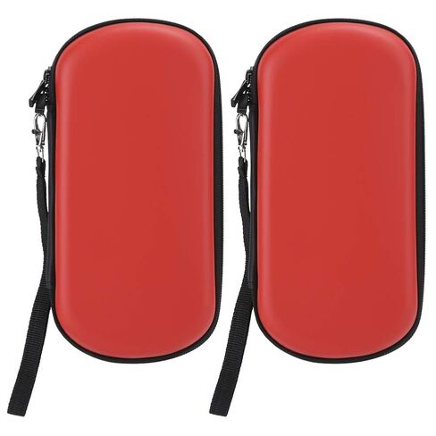 Heayzoki 2Pcs Carrying Case for PSV1000 2000 Console, Portable Storage Bag Protective EVA Hard Carry Case for 2000 3000 and Accessories(red) in Saudi Arabia