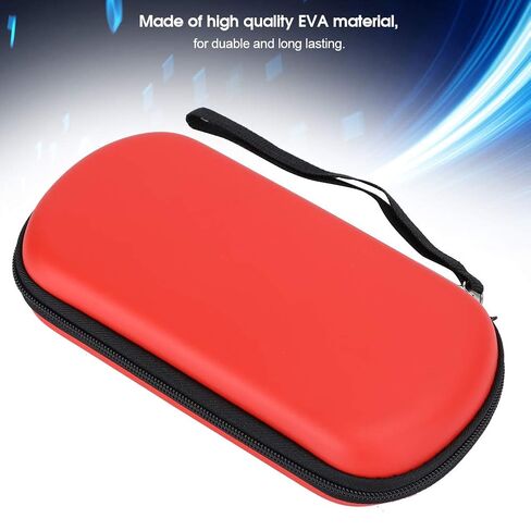 Heayzoki 2Pcs Carrying Case for PSV1000 2000 Console, Portable Storage Bag Protective EVA Hard Carry Case for 2000 3000 and Accessories(red) in Saudi Arabia