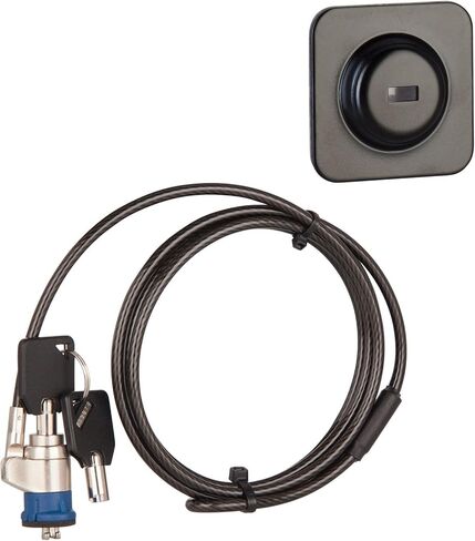 The Joy Factory Lockdown Universal Laptop and Tablet Adhesive Plate Security Key Cable Lock (MMX115KL) in Saudi Arabia