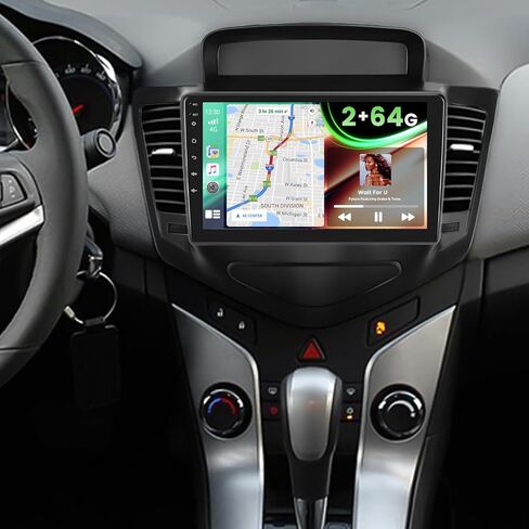 4+64GB Android 15 Car Stereo لـ Chevy Cruze 2009-2015 Wireless Carplay Android Auto Auto 9 "شاشة تعمل بالسيارة مع مجموعة GPS WiFi Bluetooth SWS DSP EQ Link Camera in Saudi Arabia