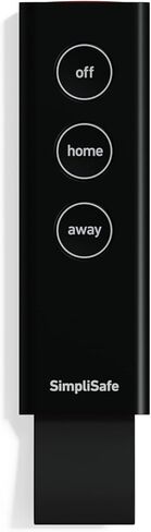 SimpliSafe KeyFob - الذراع ونزع السلاح عن بعد - زر الذعر المدمج - متوافق مع نظام أمان المنزل SimpliSafe - أحدث جيل in Kuwait