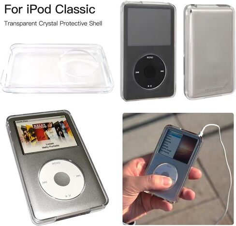 Ultra Slim Crystal Shell for iPod Classic – Protective Cover for All Classic Models in Saudi Arabia