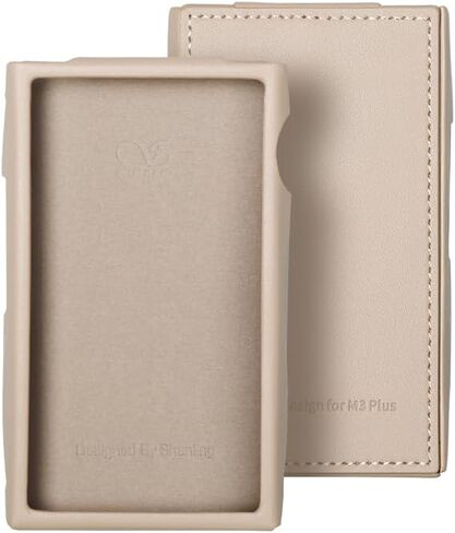 SHANLINGM3 Plus Leather Case, Special Protective Case for M3Plus Digital Audio Player, PU Leather Material (Desert Gold) in Saudi Arabia