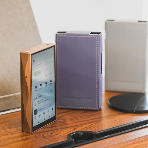 SHANLINGM3 Plus Leather Case, Special Protective Case for M3Plus Digital Audio Player, PU Leather Material (Desert Gold) in Saudi Arabia
