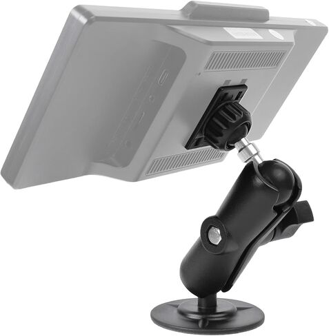 Flexible Adhesive Car Mount for Portable CarPlay Screens, Dual 360° Rotating Ball Joints Adjustable CarPlay Holder for Truck Dashboard, Compatible with 7"–12" CarPlay Screen in Kuwait