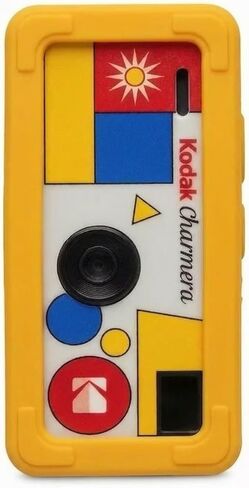 Silicone Case for Kodak Charmera Keychain Digital Camera - Shockproof Protective Cover with Precise Cutouts, Anti-Yellowing Premium Silicone Material for Mini Camera (Strawberry Milk) in Saudi Arabia
