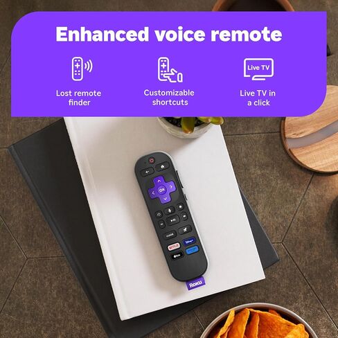 تلفزيون Roku الذكي - سلسلة مختارة مقاس 43 بوصة، تلفزيون 4K HDR - RokuTV مع جهاز تحكم عن بعد صوتي محسّن - تلفزيون LED بشاشة مسطحة مع شبكة Wi-Fi لبث الأخبار المحلية المباشرة والرياضة والترفيه العائلي in Saudi Arabia