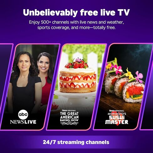 تلفزيون Roku الذكي - سلسلة مختارة مقاس 43 بوصة، تلفزيون 4K HDR - RokuTV مع جهاز تحكم عن بعد صوتي محسّن - تلفزيون LED بشاشة مسطحة مع شبكة Wi-Fi لبث الأخبار المحلية المباشرة والرياضة والترفيه العائلي in Saudi Arabia