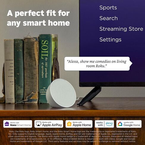 تلفزيون Roku الذكي - سلسلة مختارة مقاس 43 بوصة، تلفزيون 4K HDR - RokuTV مع جهاز تحكم عن بعد صوتي محسّن - تلفزيون LED بشاشة مسطحة مع شبكة Wi-Fi لبث الأخبار المحلية المباشرة والرياضة والترفيه العائلي in Saudi Arabia