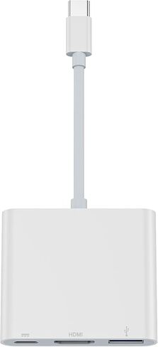USB C to HDMI Adapter 4K@60Hz, 100W PD Fast Charging, USB 3.0 Multiport Hub – Digital AV Converter Compatible with iPhone 15/16/17, MacBook Pro/Air, iPad Pro, Galaxy, Switch, Surface, and More in Saudi Arabia