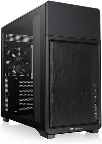 ثيرمالتاكي TR300؛ منتصف البرج؛ تتضمن مروحة PWM 1 × 120 مم؛ دعم ATX/mATX/mITX؛ دعم المبرد 360 مم؛ خلوص وحدة معالجة الرسومات 410 مم؛ تخليص وحدة تزويد الطاقة مقاس 260 مم؛ خلوص مبرد الهواء 165 ملم؛ أسود؛ CA-11M-00M1WN-00 in Saudi Arabia