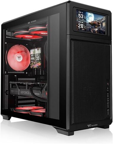 ثيرمالتاكي TR300؛ منتصف البرج؛ تتضمن مروحة PWM 1 × 120 مم؛ دعم ATX/mATX/mITX؛ دعم المبرد 360 مم؛ خلوص وحدة معالجة الرسومات 410 مم؛ تخليص وحدة تزويد الطاقة مقاس 260 مم؛ خلوص مبرد الهواء 165 ملم؛ أسود؛ CA-11M-00M1WN-00 in Saudi Arabia