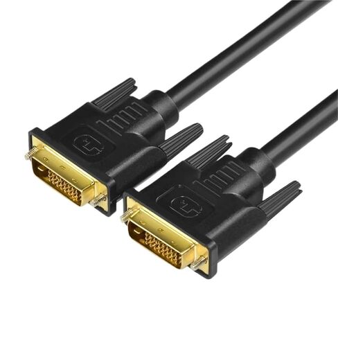 كابل DVI DVI-D 24+1 pin 1080P@144HZ 2K@60HZ ذكر إلى ذكر DVI إلى DVI كابل لجهاز العرض المحمول DVD HDTV 1.5m/3m/5m/8m(10m) in Saudi Arabia
