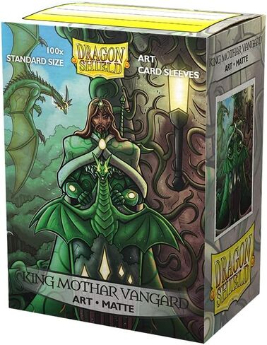 Dragon Shield Sleeves Limited Edition Matte Art: King Mothar Vanguard: Portrait(100) in Saudi Arabia