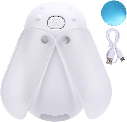 RiToEasysports Magnetic Reading Light, Firefly Shape 3 Colors Portable Night Light with Adjustable Brightness, for Bedside Desk Hallway Closet in Saudi Arabia