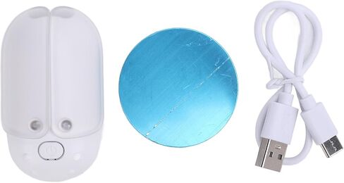 RiToEasysports Magnetic Reading Light, Firefly Shape 3 Colors Portable Night Light with Adjustable Brightness, for Bedside Desk Hallway Closet in Saudi Arabia
