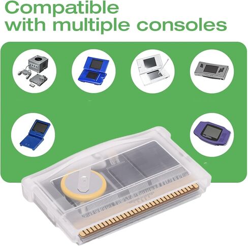 VBESTLIFE Rewritable RTC Cartridge, 32MB Storage 1MB Flash Memory Game Cartridge for GBA GBA SP GB Micro DS Game Boy Player in Saudi Arabia