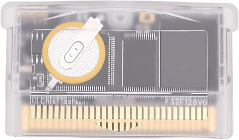VBESTLIFE Rewritable RTC Cartridge, 32MB Storage 1MB Flash Memory Game Cartridge for GBA GBA SP GB Micro DS Game Boy Player in Saudi Arabia