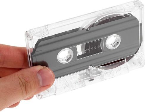 4pcs 60-Minute Blank Cassette Tapes Recordable Audio Tapes for Speech Recording DIY Retro Party Messages Compatible with Players in Saudi Arabia