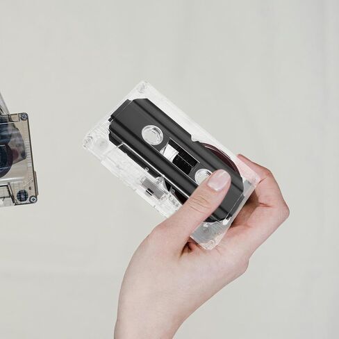 4pcs 60-Minute Blank Cassette Tapes Recordable Audio Tapes for Speech Recording DIY Retro Party Messages Compatible with Players in Saudi Arabia