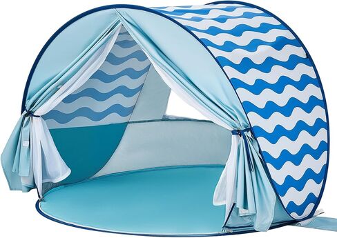 Pop Up Beach Sun Shelter: Instant UV Protection for Family - Portable & Lightweight Canopy- for Camping Travel Park & Outdoor in Saudi Arabia