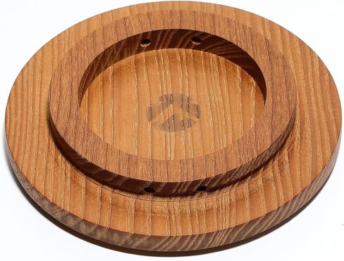 camping moon Wood Coaster Sierra Cup Lid φ12cm S-MG in Saudi Arabia