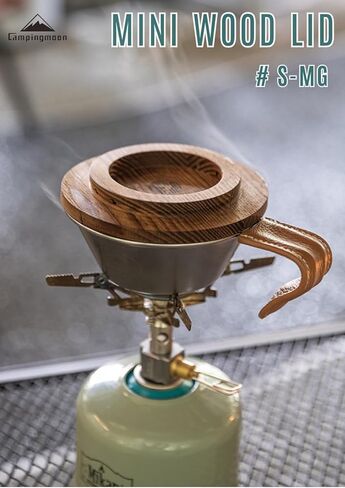camping moon Wood Coaster Sierra Cup Lid φ12cm S-MG in Saudi Arabia