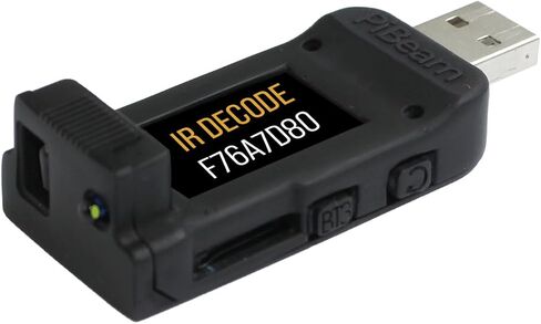 PiBeam - USB IR Transceiver Based on Raspberry Pi RP2040 Microcontroller, Plug and Play USB Infrared Transceiver WiFi Remote Control Wireless Controller with 1.14" Display in Saudi Arabia