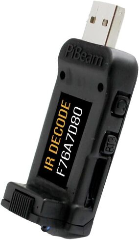 PiBeam - USB IR Transceiver Based on Raspberry Pi RP2040 Microcontroller, Plug and Play USB Infrared Transceiver WiFi Remote Control Wireless Controller with 1.14" Display in Saudi Arabia