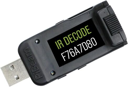 PiBeam - USB IR Transceiver Based on Raspberry Pi RP2040 Microcontroller, Plug and Play USB Infrared Transceiver WiFi Remote Control Wireless Controller with 1.14" Display in Saudi Arabia
