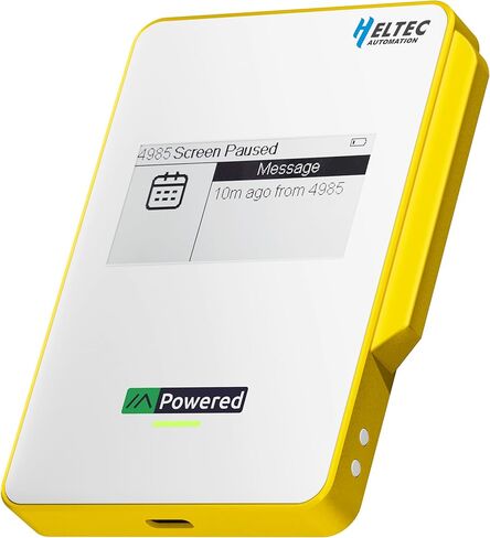 Heltec Meshtastic & LoRa Compatible Magnetic Power Bank with E-Ink Display nRF52840 and SX1262 Chips, Wireless Charging 10000mAh/5000mAh for Outdoor Emergency - MeshPocket Qi2 in Saudi Arabia