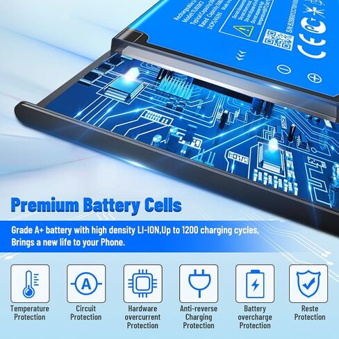 TLi028C7 Replacement Battery, (New Upgrade) 3800mAh High Capacity Replacement Battery for Alcatel per 1A 1B Year 2020 Phone 5002H Tracfone A3 A509DL in Saudi Arabia