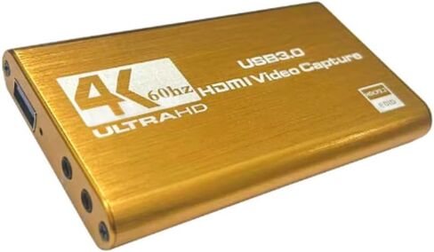 USB 3.0 Video Capture Card – 4K Ultra HD 60Hz, HDMI Game Streaming & Recording, Gaming Audio Adapter Set, Ideal for Live Broadcasting, Media Streaming, and Conferencing in Saudi Arabia