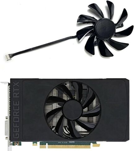 Graphics Card Cooling Fan T129215SU Fit for DELL RTX2060 2060Super 8GB GDDR6 in Saudi Arabia