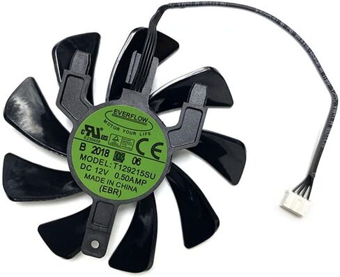 Graphics Card Cooling Fan T129215SU Fit for DELL RTX2060 2060Super 8GB GDDR6 in Saudi Arabia