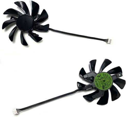 Graphics Card Cooling Fan T129215SU Fit for DELL RTX2060 2060Super 8GB GDDR6 in Saudi Arabia
