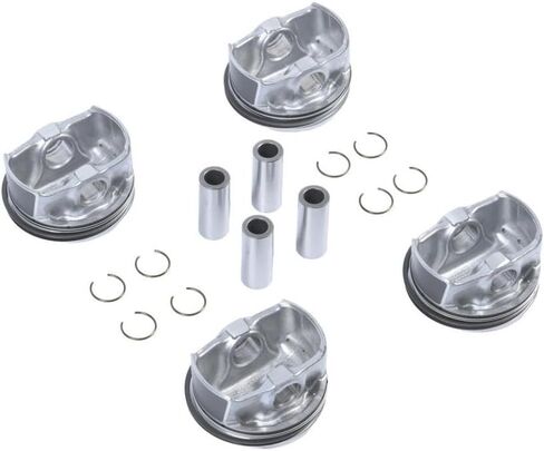 4 PCS Piston and Rings Kit 230412E210 Compatible with Soul Forte5 GT Tucson 2.0L L4 2014 2018 in Saudi Arabia