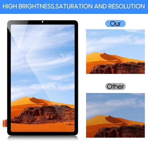 LCD Screen Replacement for Samsung Galaxy Tab S6 Lite 2024 SM-P620 SM-P625 P620 P625 LCD Display Touch Screen Digitizer Assembly Repair Parts with Tools 10.4 inch in Saudi Arabia