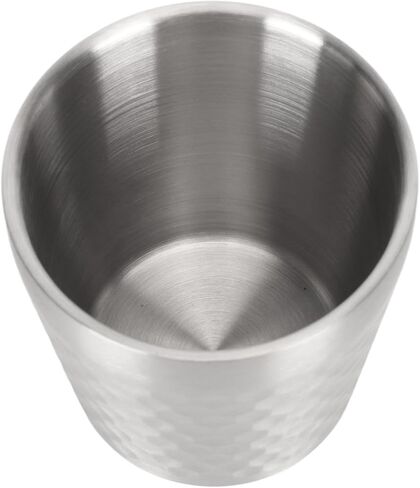 4pcs 304 Stainless Steel Cup, Double Layer Insulated Hot Cold Drinking Cup with Streamlined Design, for Coffee Tea Milk Outdoor Camping Office in Saudi Arabia