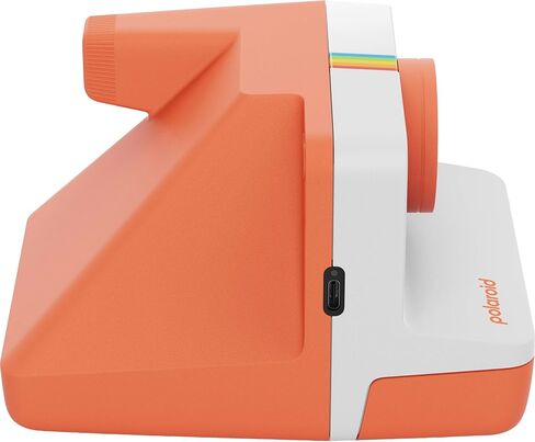 Polaroid Now Generation 3 i-Type Instant Camera (Coral) with 8 i-Type Color Film Starter Bundle + Charging Cable and Cleaning Cloth in Saudi Arabia