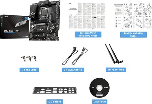 Micro Center 3-in-1 Combo: Intel Core i7-14700K Processor, Msi Pro Z790-P WiFi mobo, INLAND TN510 2TB Gen5x4 M.2 SSD in Saudi Arabia