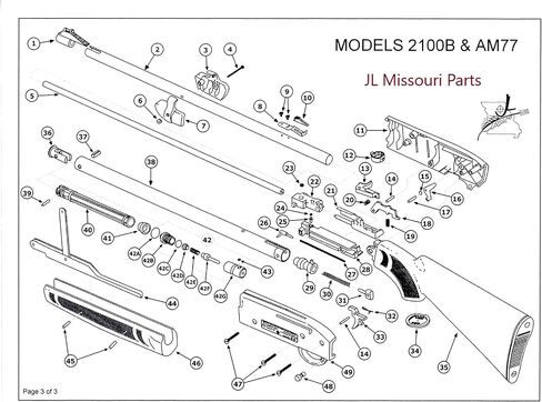 برغي جديد على فتحة الرؤية الخلفية لبندقية هوائية Crosman 760 Pumpmaster 2100 B 766 262A200 in Kuwait