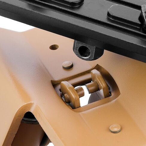 محول Besrilien Bipod متوافق مع حامل Mlok Bipod مع مجموعة إضافية من المكسرات و1 مفتاح ألين in Kuwait